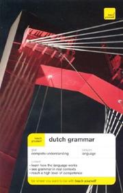 Cover of: Dutch grammar