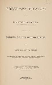 Cover of: Fresh-water Algae of the United States by Francis Wolle