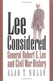 Cover of: Lee Considered