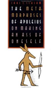 Cover of: The Metamorphoses of Apuleius by Carl C. Schlam