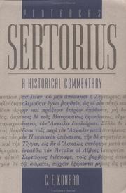 Plutarch's Sertorius by Christoph F. Konrad