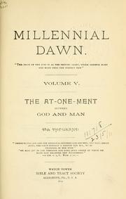 Cover of: Millennial Dawn. by 