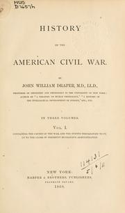 Cover of: History of the American Civil War