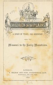 Cover of: The children on the plains