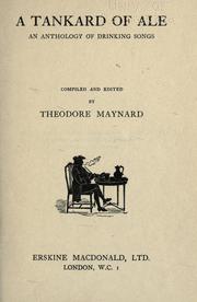A tankard of ale by Theodore Maynard