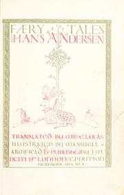Cover of: Faery tales from Hans Christian Andersen.
