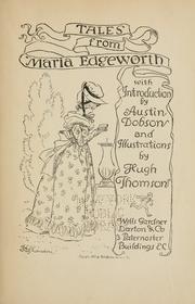 Cover of: Tales from Maria Edgeworth