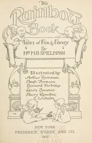 Cover of: The rainbow book by Spielmann, M. H.