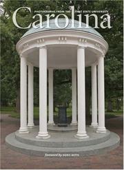 Cover of: Carolina: photographs from the first state university