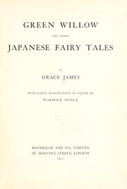 Cover of: Green Willow: and other Japanese fairy tales