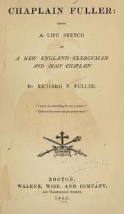 Cover of: Chaplain Fuller by Richard Frederick Fuller