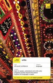 Cover of: Urdu by David Mathews