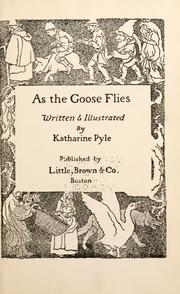 Cover of: As the goose flies