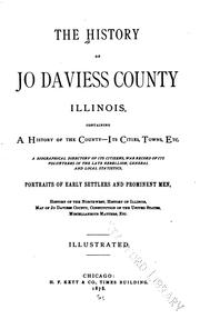 Cover of: The History of Jo Daviess County, Illinois by 