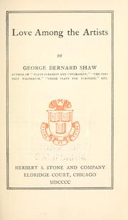 Love Among the Artists by George Bernard Shaw