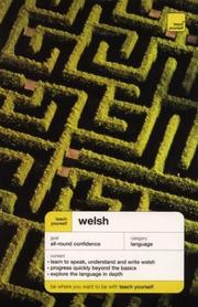 Cover of: Teach yourself Welsh