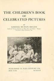 Cover of: The children's book of celebrated pictures