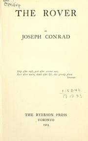 Cover of: The rover. by Joseph Conrad