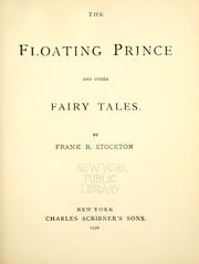 Cover of: The floating prince, and other fairy tales