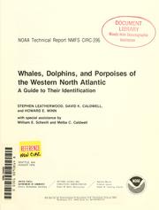 Cover of: Whales, dolphins, and porpoises of the western North Atlantic by Stephen Leatherwood
