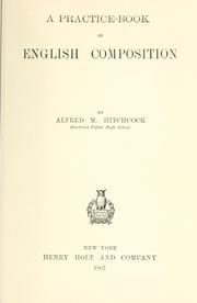 Cover of: A practice-book in English composition
