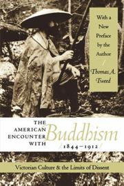Cover of: The American Encounter with Buddhism, 1844-1912 by Thomas A. Tweed