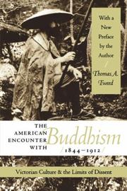 Cover of: American encounter with Buddhism, 1844-1912 | Thomas A. Tweed