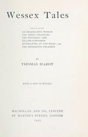 Cover of: Wessex tales by Thomas Hardy