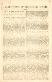 Cover of: The impending crisis--the irrepressible conflict between freedom and slavery: speech of Hon. Alfred Wells, of New York : delivered in the U.S. House of Representatives, April 6, 1860.