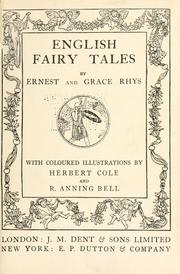 Cover of: English fairy tales