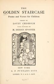 Cover of: The golden staircase: poems and verses for children