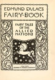Cover of: Fairy-book: fairy tales of the allied nations.