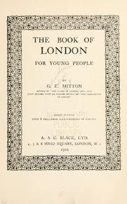 Cover of: The book of London for young people