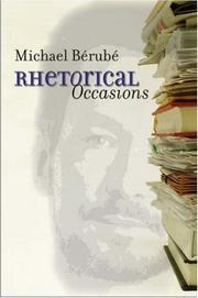 Rhetorical occasions : essays on humans and the humanities