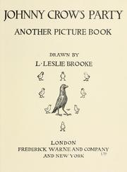 Cover of: Johnny Crow's party by L. Leslie Brooke