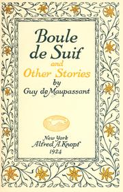Cover of: The collected novels and stories of Guy de Maupassant