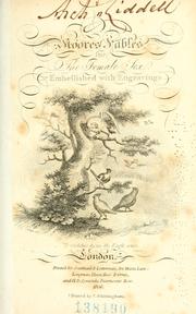 Cover of: Moores Fables for the female sex.: Embellished with engravings.