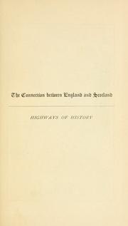 Cover of: The connection between England and Scotland. by Ella S. Armitage