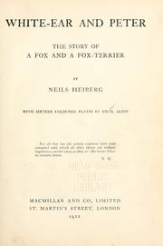 Cover of: White-ear and Peter by Neils Heiberg