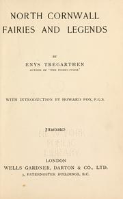 Cover of: North Cornwall fairies and legends by Enys Tregarthen