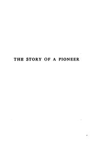 Cover of: The story of a pioneer by Anna Howard Shaw