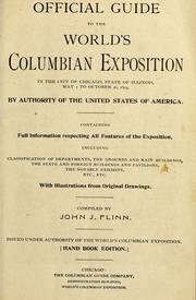 Cover of: Official guide to the World's Columbian exposition 