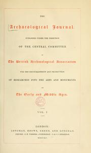 Cover of: The Archaeological journal. by 