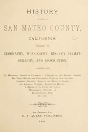 Cover of: History of San Mateo County, California by Illustrated.