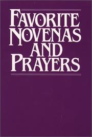 Cover of: Favorite novenas and prayers |