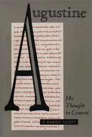 Cover of: Augustine: his thought in context