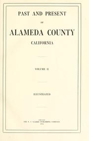 Cover of: Past and present of Alameda County, California