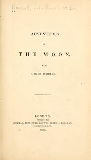 Cover of: Adventures in the moon: and other worlds.