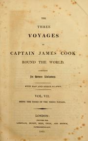 Cover of: The three voyages of Captain James Cook round the world ...