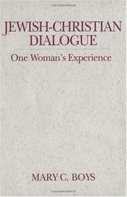 Cover of: Jewish-Christian dialogue: one woman's experience